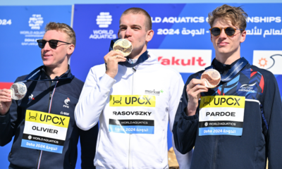 Mondiaux Natation Eau Libre Marc-Antoine Olivier en argent sur le 10km, Logan Fontaine qualifié pour les JO