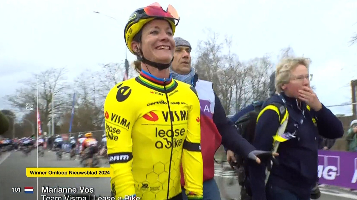 Omloop Het Nieuwsblad Femmes 2024 Marianne Vos prend le dessus sur Lotte Kopecky au sprint