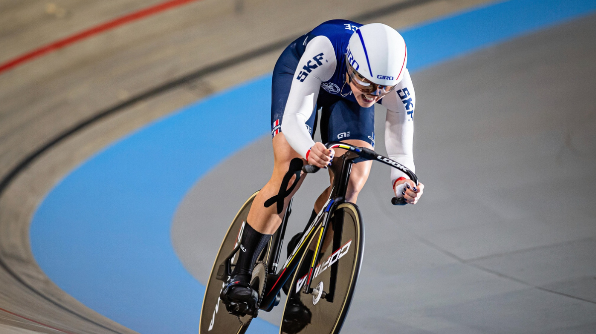 Piste Nations Cup Mathilde Gros prend le bronze en vitesse à Adelaïde