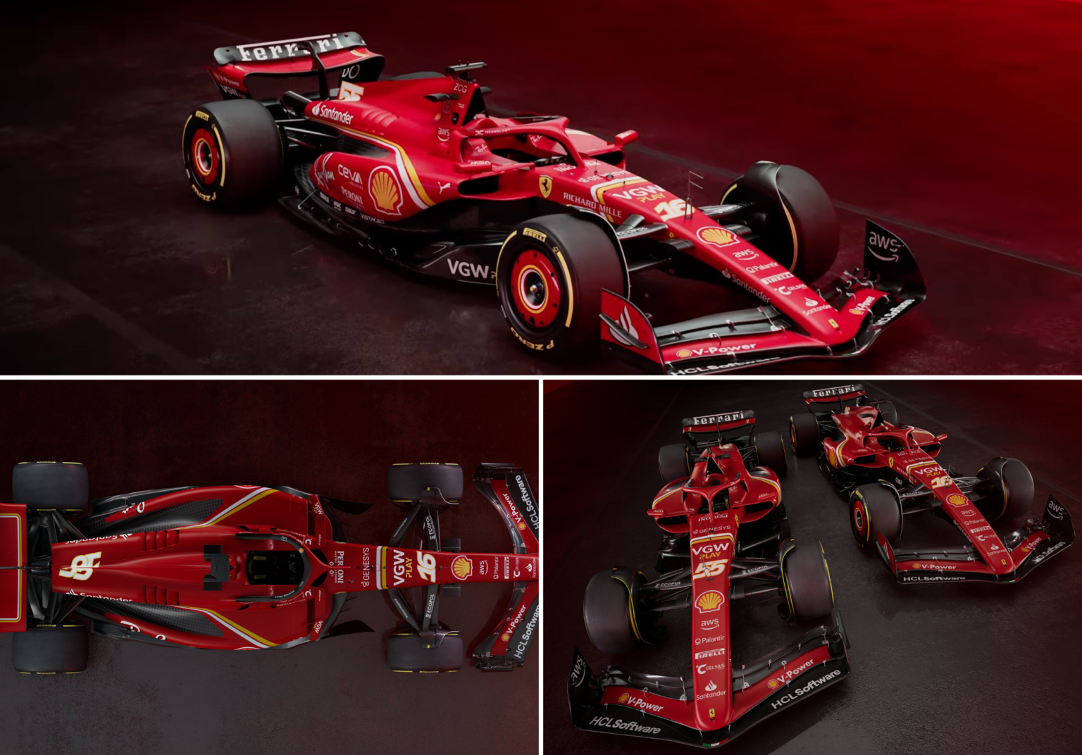 F1 : Les livrées de la saison 2024