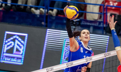 Volley CEV Cup féminine Levallois Paris Saint-Cloud chute de peu à Chieri en demi-finale aller