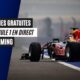 Chaîne TV gratuite où regarder la F1 en streaming