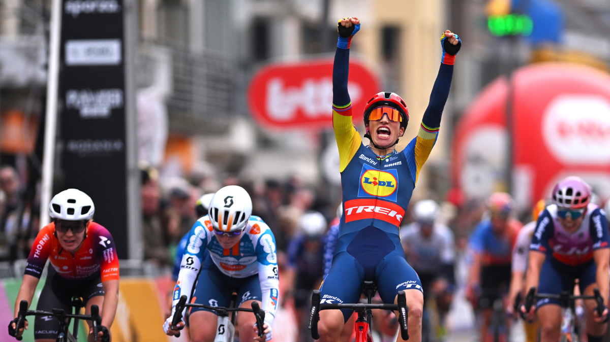 Classic Brugge-De Panne Féminin 2024 Elisa Balsamo l'emporte au sprint (1)