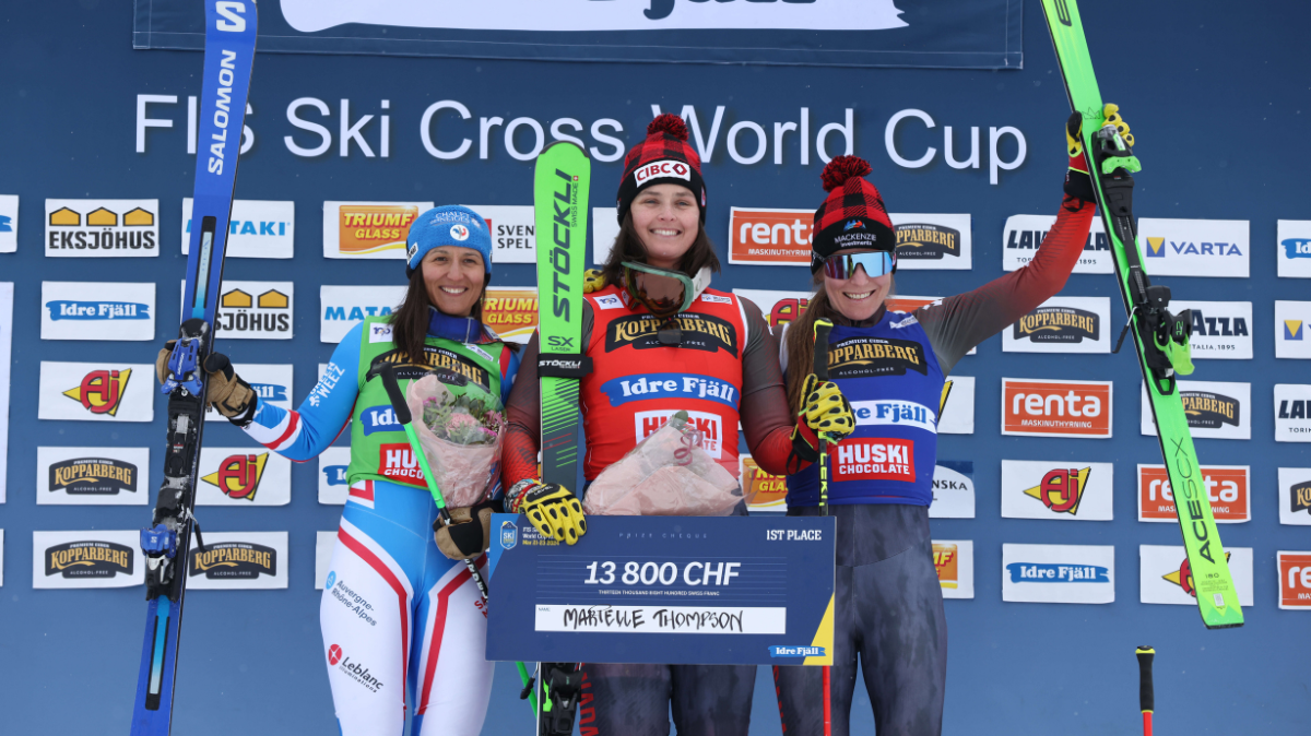 Coupe du monde de skicross Marielle Berger Sabbatel deuxième à Idre Fjäll (1)