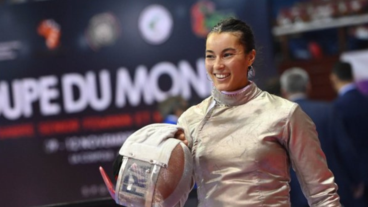 Coupe du monde d'escrime Sara Balzer rafle la Coupe Acropolis à Athènes