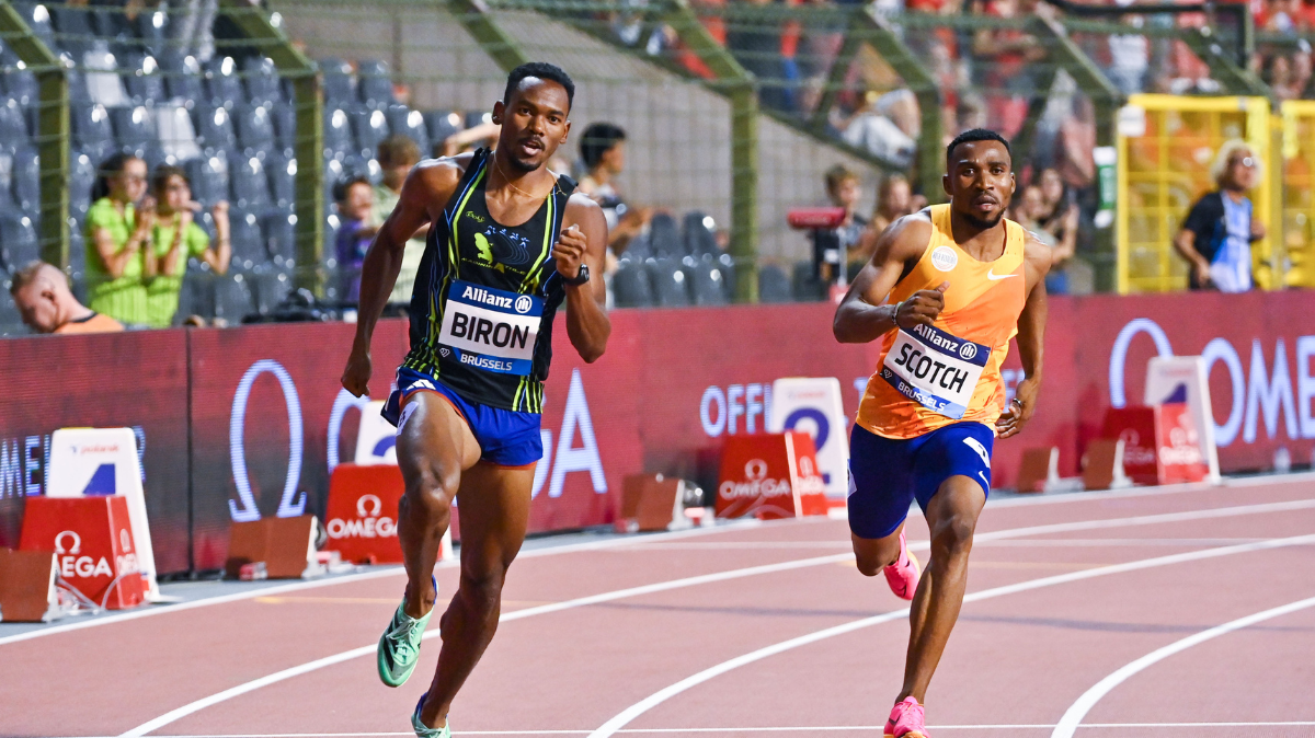 Gilles Biron Le 400 m est un dépassement perpétuel de soi
