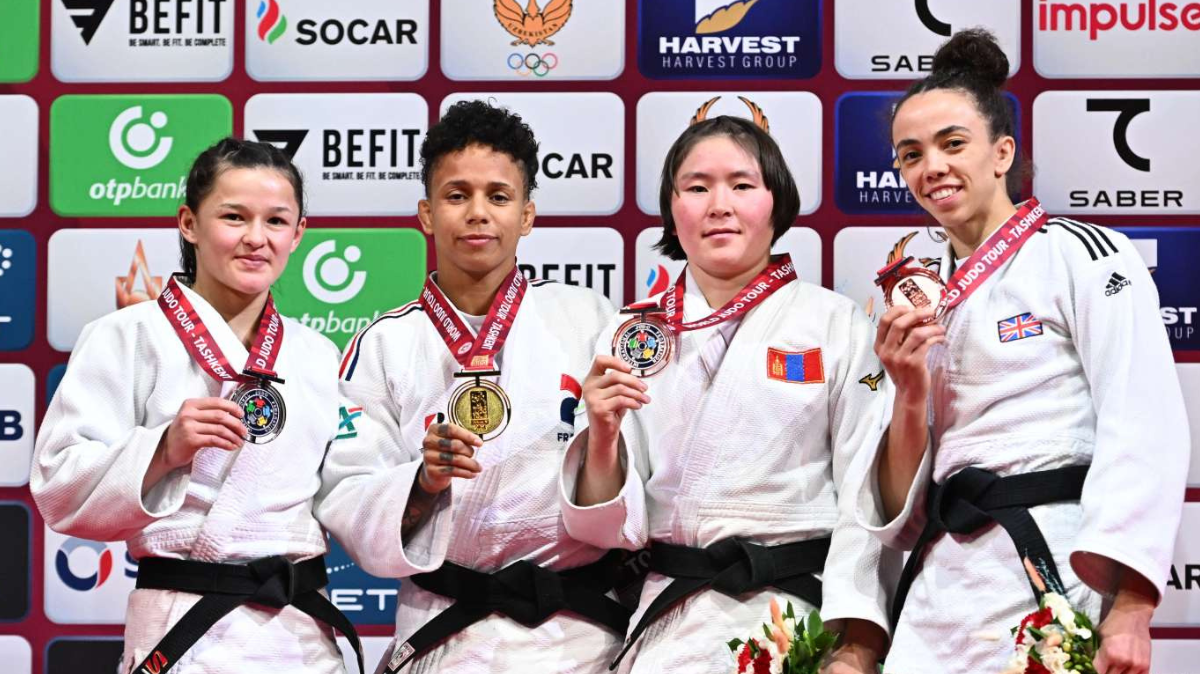 Grand Slam de Tachkent 2024 Amandine Buchard en or pour son retour à la compétition !