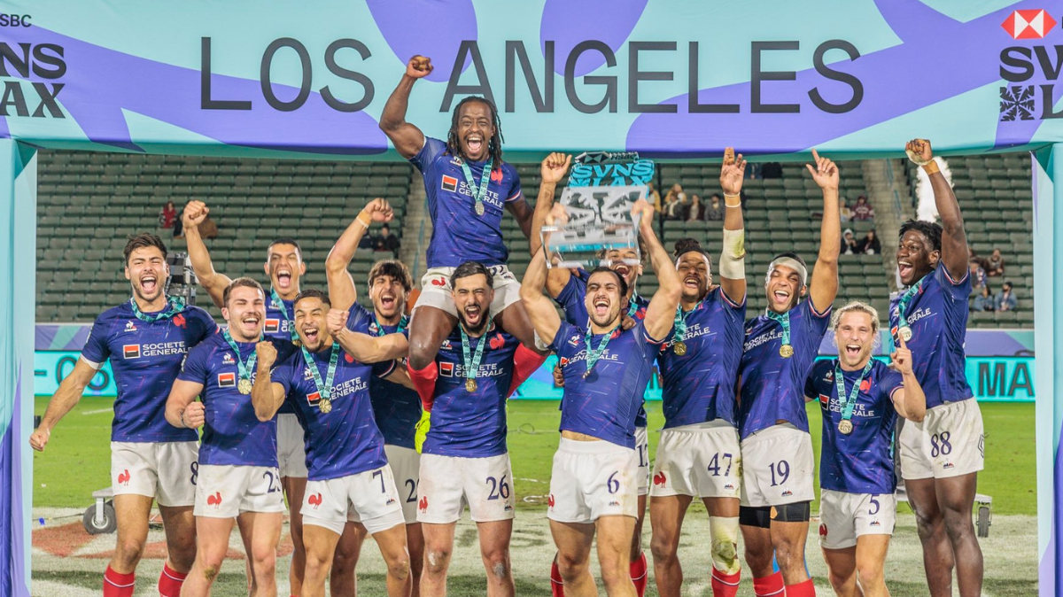 HSBC SVNS Series 20232024 Les Bleus remportent le titre à Los Angeles !