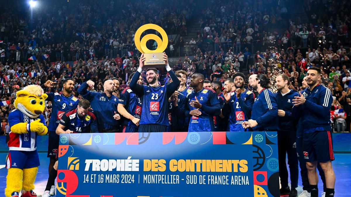 Handball Trophée des Continents Les Bleus cartonnent l'Égypte et s'offrent le tournoi (1)