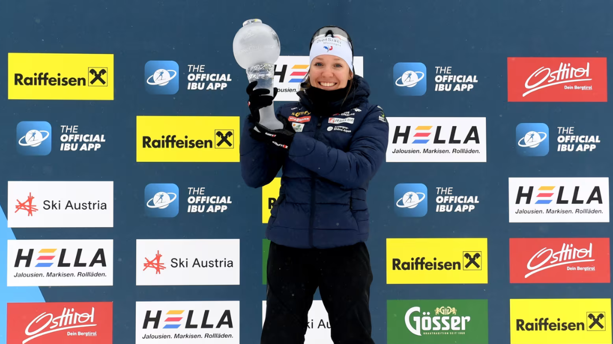 IBU Cup 20232024 Le gros globe pour Océane Michelon, Anaëlle Bondoux remporte la mass start 60
