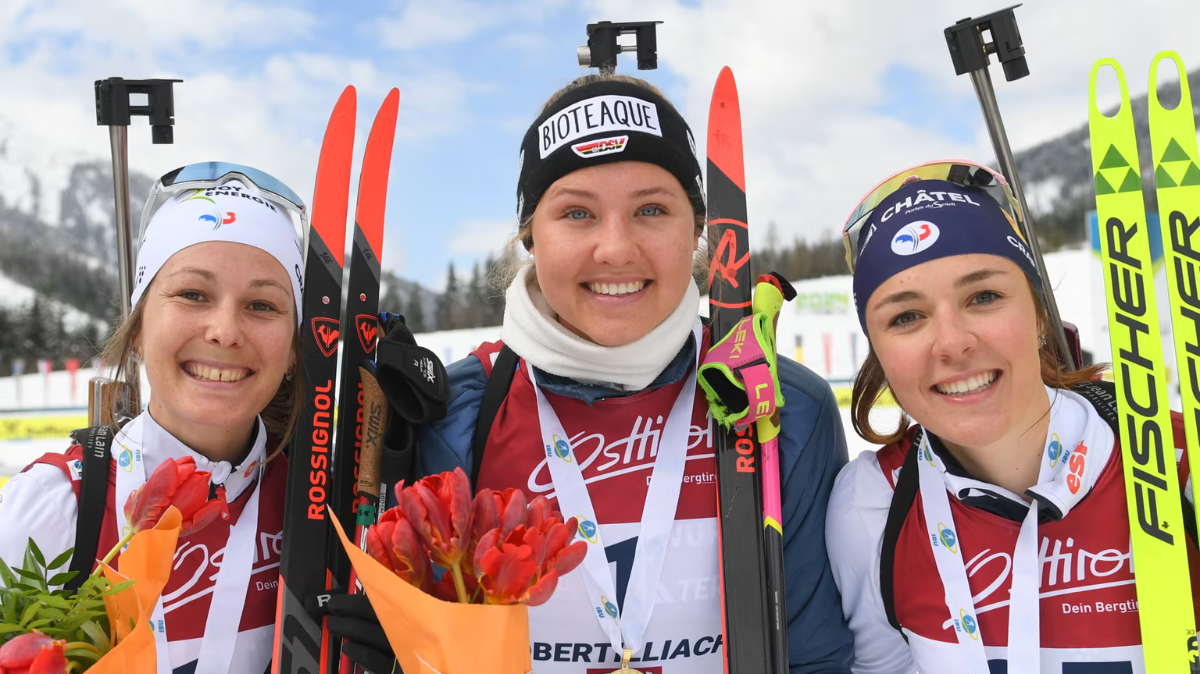 IBU Cup 20232024 Podium pour Chloé Chevalier et Camille Bened sur l'individuel court d'Obertilliach