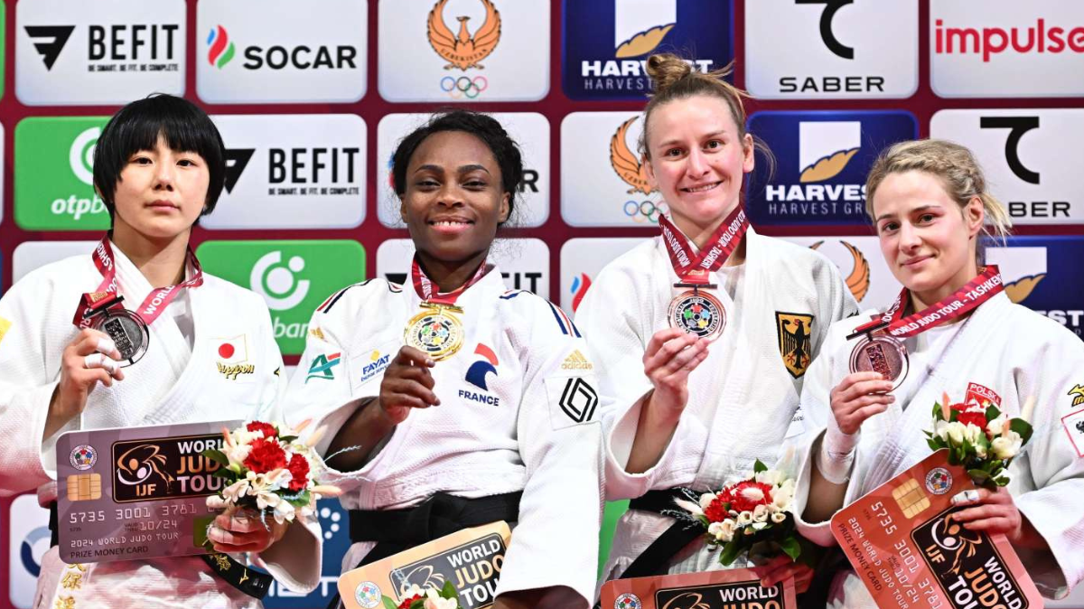 Judo - Grand Slam de Tachkent 2024 Priscilla Gneto en or !