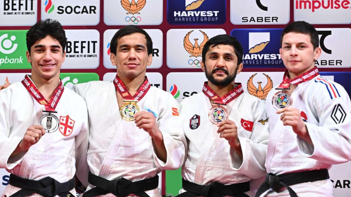 Judo - Grand Slam de Tachkent 2024 Romain Valadier-Picard en bronze