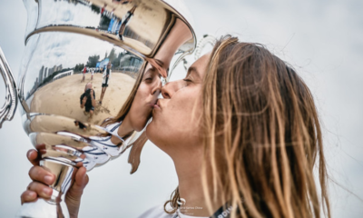 Kitefoil : Lauriane Nolot et Axel Mazella champions d'Europe