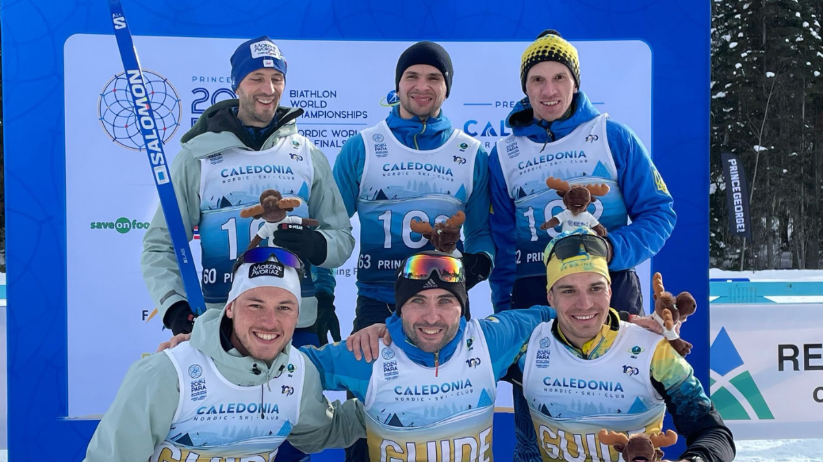 Mondiaux de para biathlon Anthony Chalençon et son guide Florian Michelon en argent