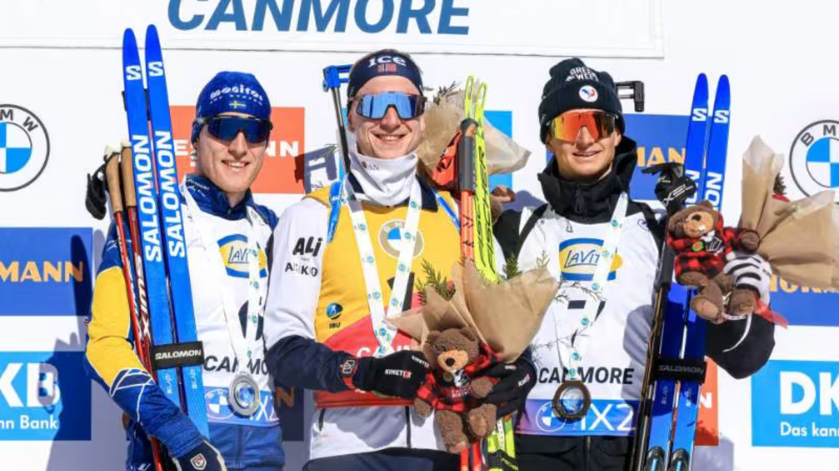 Poursuite hommes Canmore Victoire et gros globe pour Johannes Boe, Éric Perrot troisième