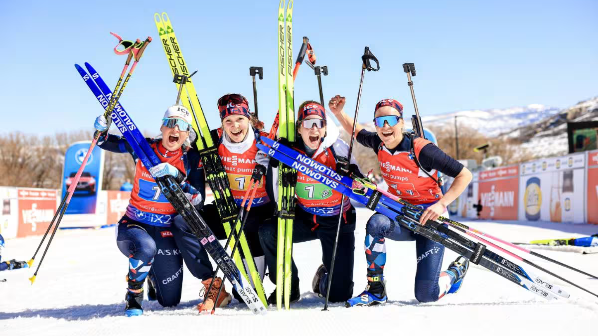 Relais femmes Soldier Hollow La victoire et le globe pour la Norvège, la France loin du compte (1)