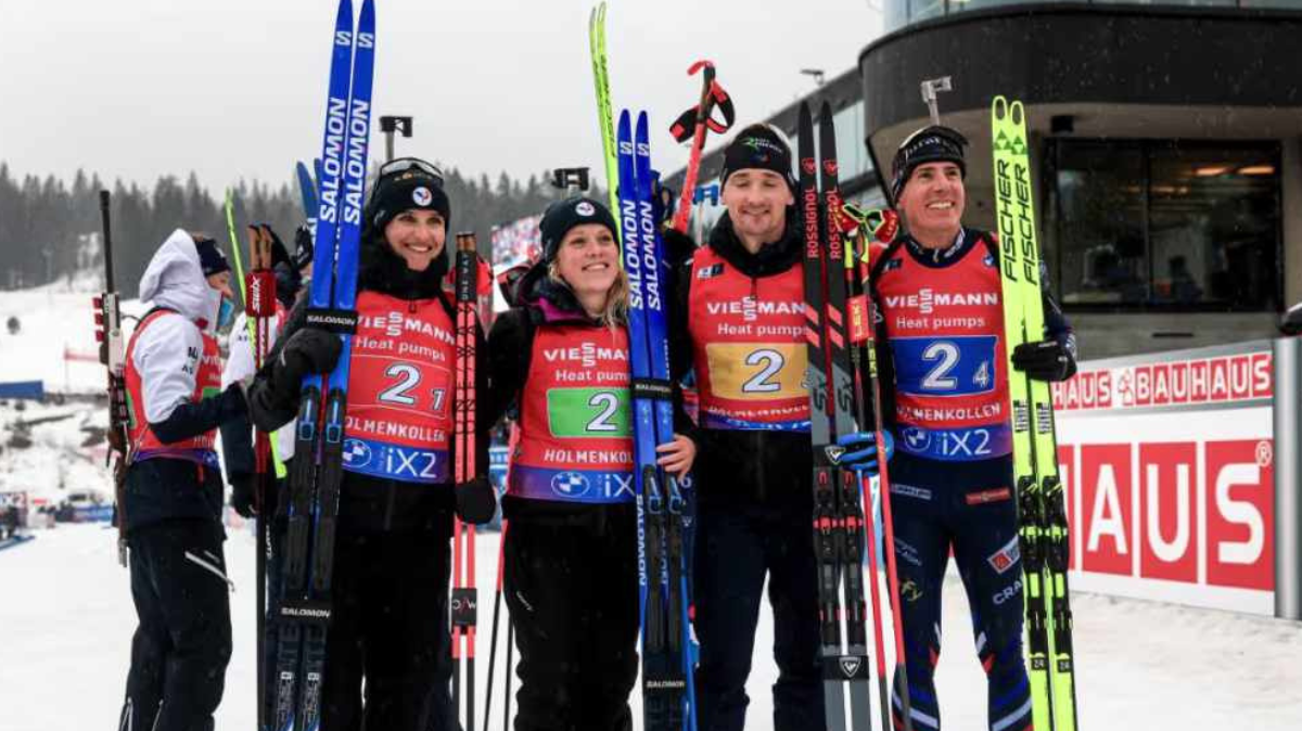 Relais mixte Oslo 2024 La France gagne avec brio en terre norvégienne !