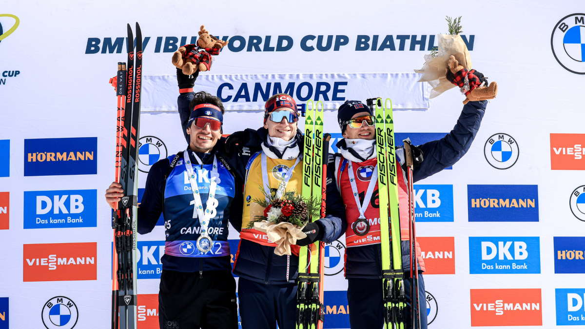 Sprint hommes Canmore Johannes Boe écrase la course, le petit globe pour Tarjei Boe (1)
