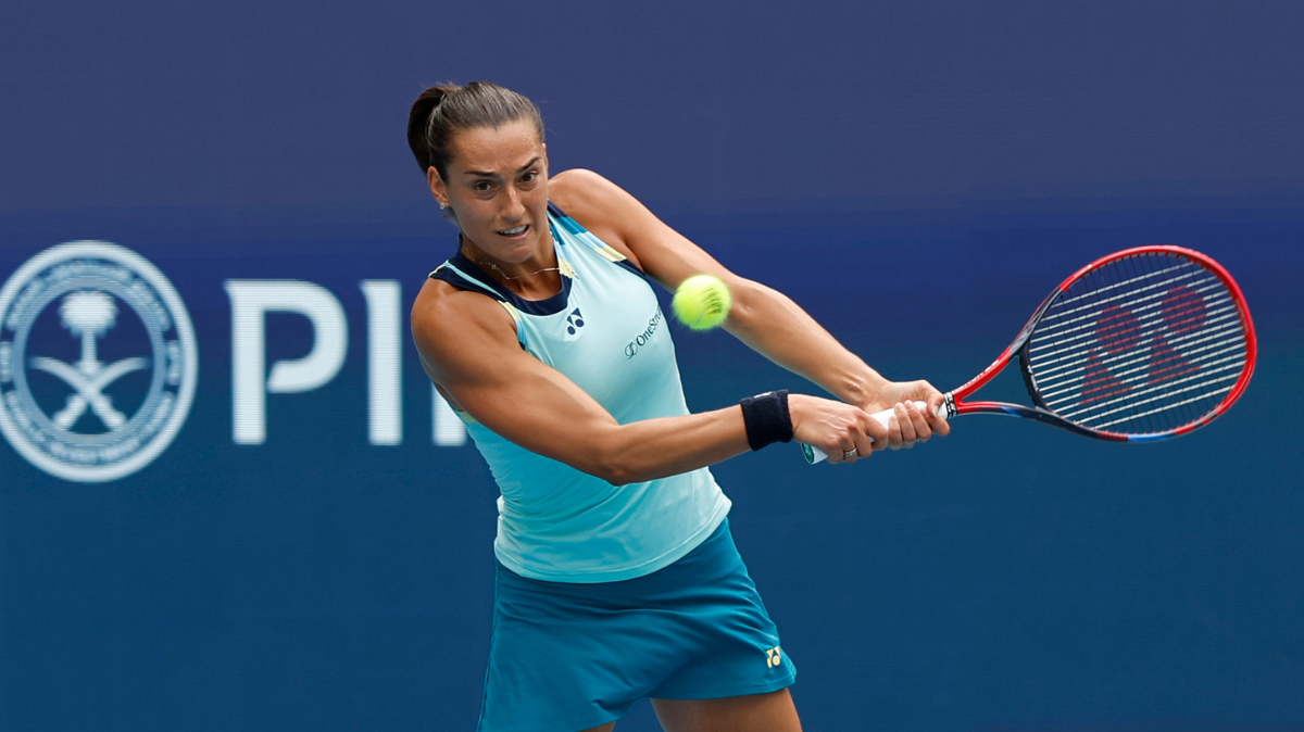 WTA Miami Caroline Garcia cède en quarts contre Danielle Collins