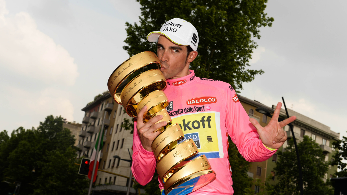 Alberto Contador vainqueur du Tour d'Italie 2015