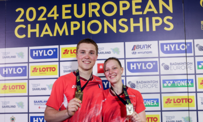 Badminton Thom Gicquel et Delphine Delrue sont champions d'Europe du double mixte !