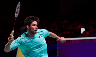 Badminton Toma Junior Popov craque en finale et prend l'argent aux Championnats d'Europe
