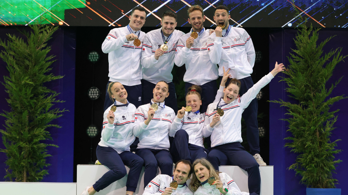 Championnats d'Europe de trampoline 2024 Un doublé inédit pour les équipes de France ! (1)