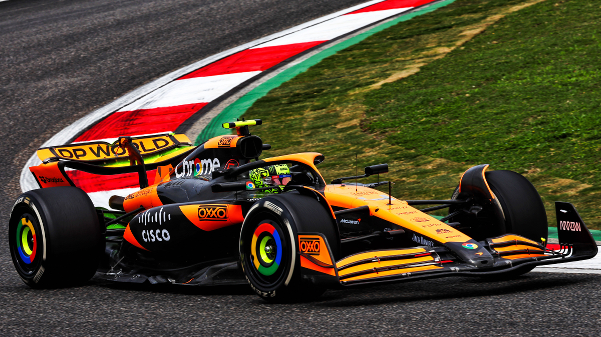 F1 GP de Chine 2024 Lando Norris fait la différence sous la pluie en qualifications sprint