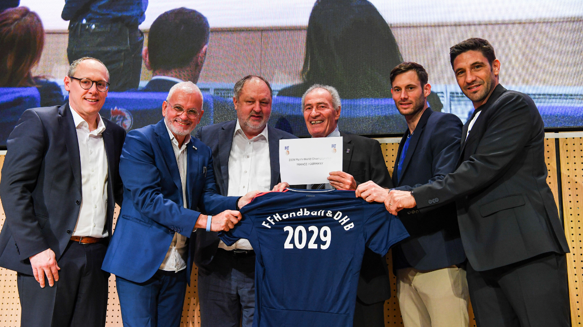 Handball Le Mondial masculin 2029 aura lieu en France et en Allemagne