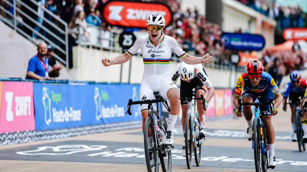 Paris-Roubaix Femmes 2024 Lotte Kopecky rafle l'Enfer du Nord