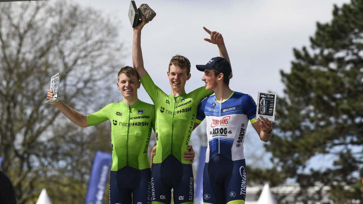 Paris-Roubaix Juniors 2024 Doublé slovène et victoire pour Jakob Omrzel (2)