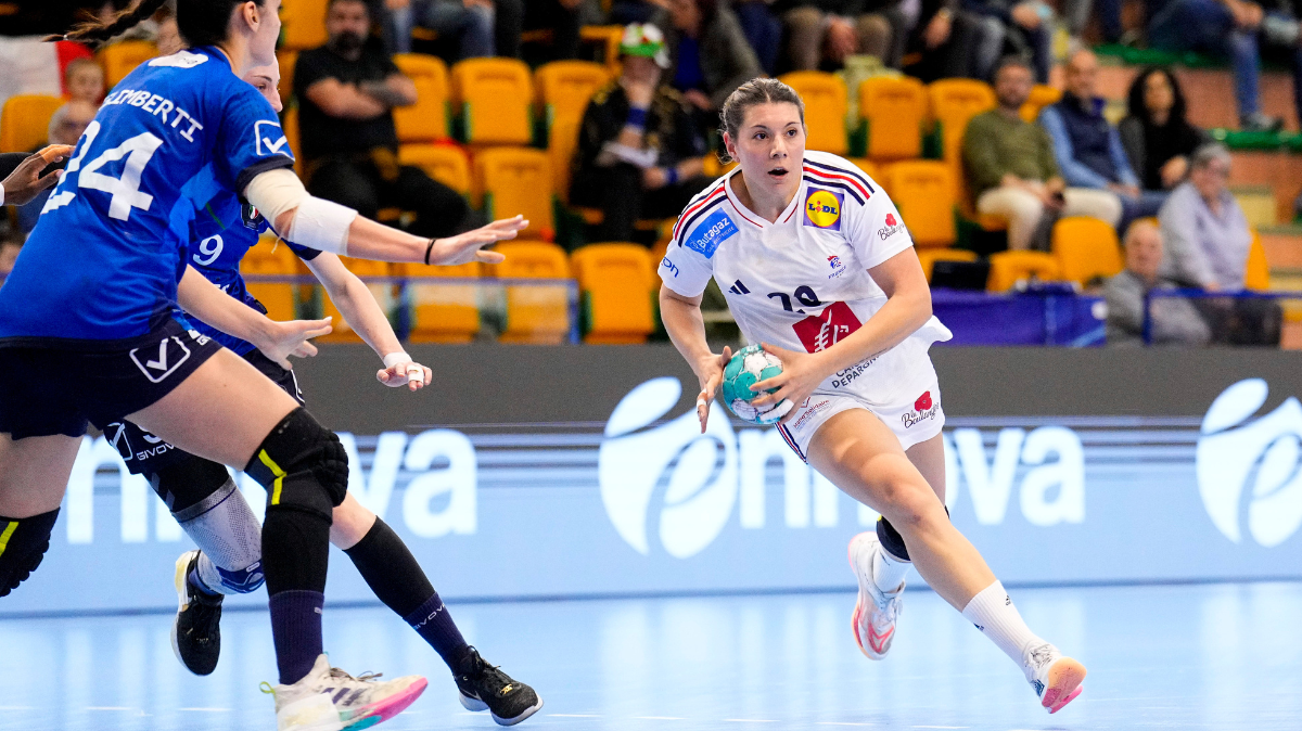 Qualifications Euro handball 2024 (F) La France déroule en Italie