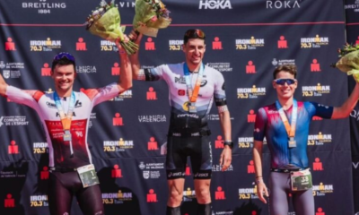 Triathlon Léo Bergère écrase l'Ironman 70.3 de Valence