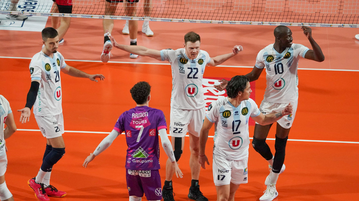 Volley Tours en finale de Ligue A, Tourcoing arrache une belle à Saint-Nazaire