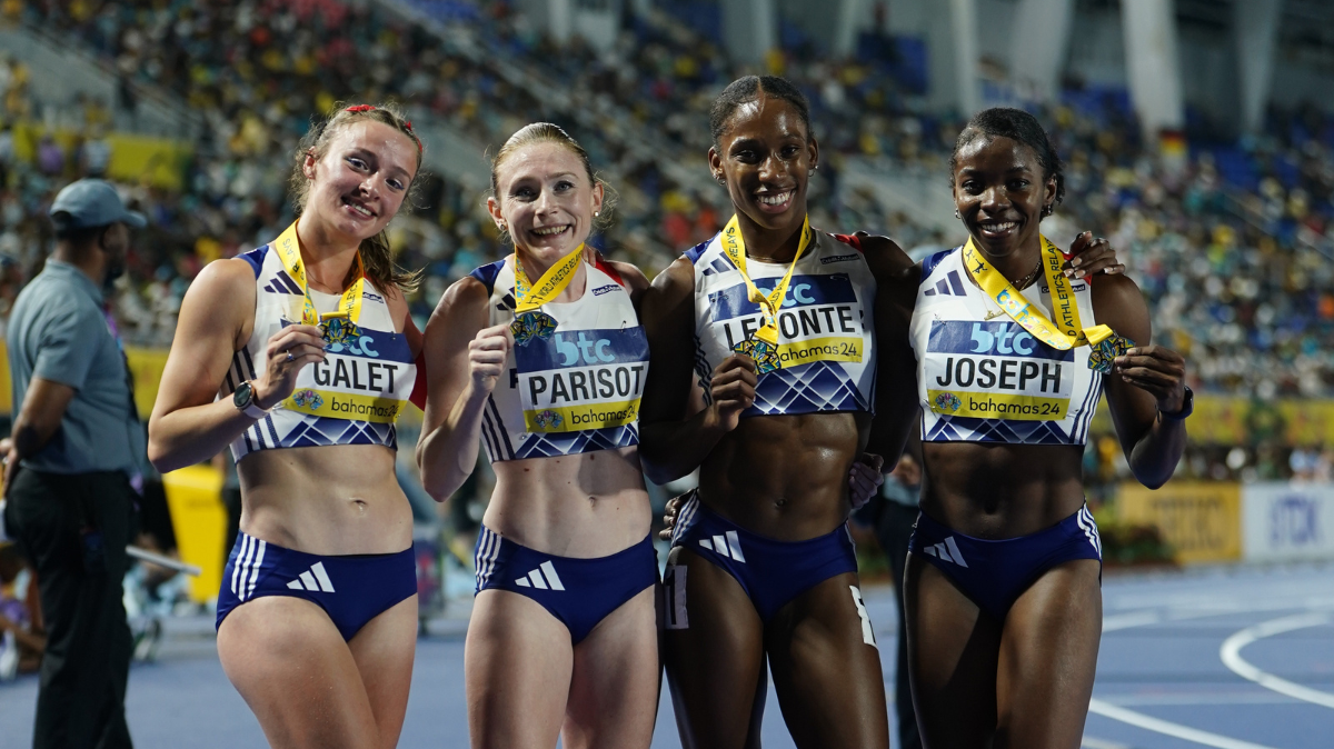 Athlétisme Relais Mondiaux 2024 Deux médailles pour la France