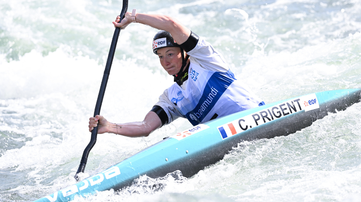Canoë-Kayak slalom Camille Prigent vice-championne d'Europe de kayak cross !