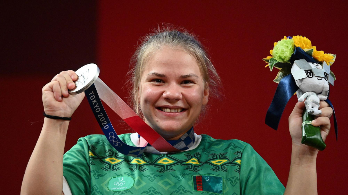 JO : Ils ont obtenu la première médaille de leur pays... Polina Guryeva (Turkménistan)