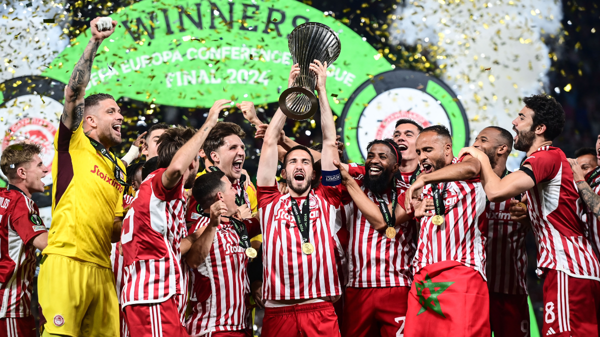 Ligue Europa Conférence L'Olympiakos s'offre son premier sacre européen face à la Fiorentina