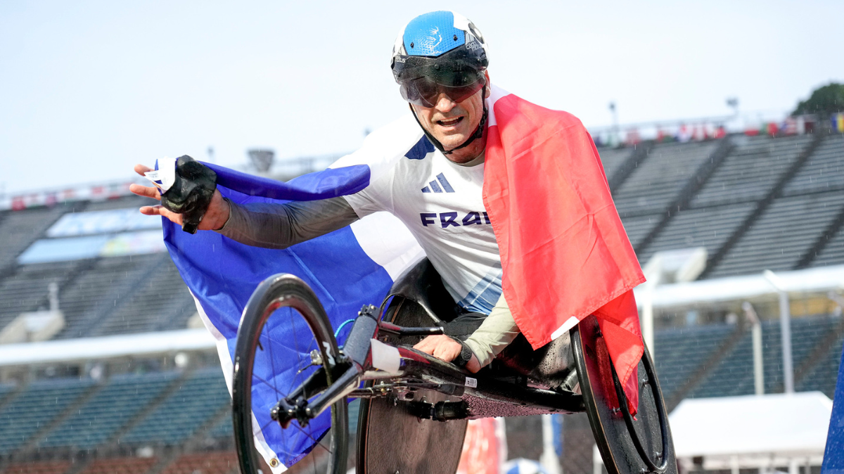 Para athlétisme Pierre Fairbank redevient champion du monde du 400 mètres en catégorie T53 !