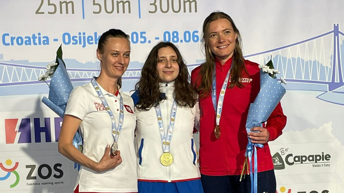 Tir sportif : Agathe Girard sacrée championne d'Europe à la carabine 300m 3 positions