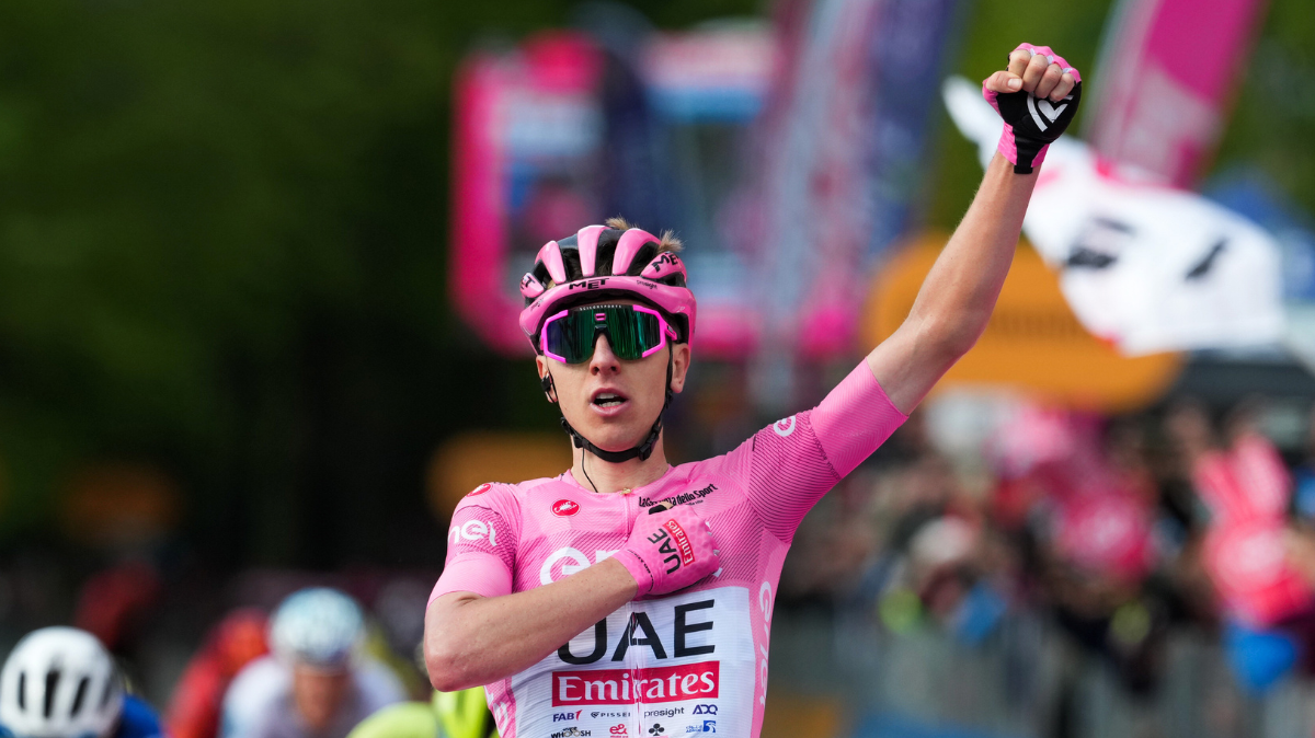Tour d'Italie 2024 Tadej Pogacar gagne la 8ème étape