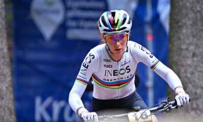 VTT Val di Sole Puck Pieterse bat Pauline Ferrand Ferrand-Prévot sur le XCC