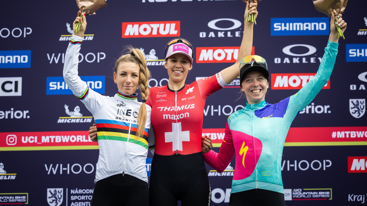 VTT XCC Nove Mesto Pauline Ferrand-Prévot retrouve la Coupe du monde avec une 2e place