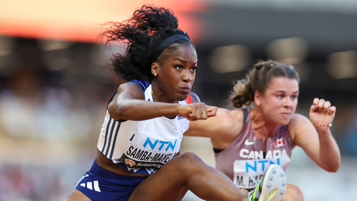Athlétisme Cyréna Samba-Mayela améliore encore son record de France