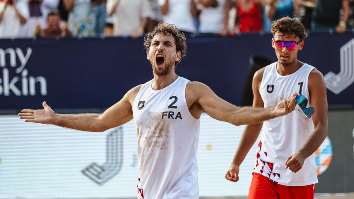 Beach volley La France remporte la Nations Cup masculine et décroche un quota pour les Jeux Olympiques