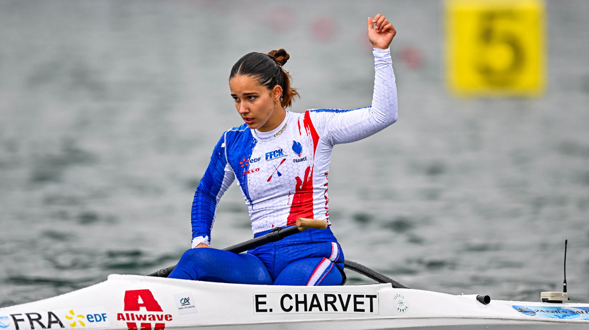 Canoë-kayak et para canoë-kayak sprint Eléa Charvet et la paire Carré Hubert en bronze aux Championnats d'Europe