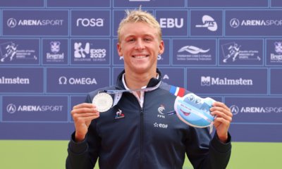 Championnats d'Europe Natation Eau Libre Marc-Antoine OIivier encore en argent sur le 5 km