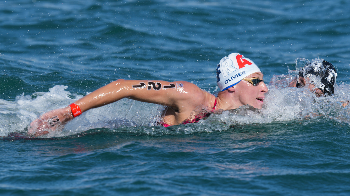 Championnats d'Europe Natation Eau Libre Marc-Antoine Olivier en argent sur le 10km