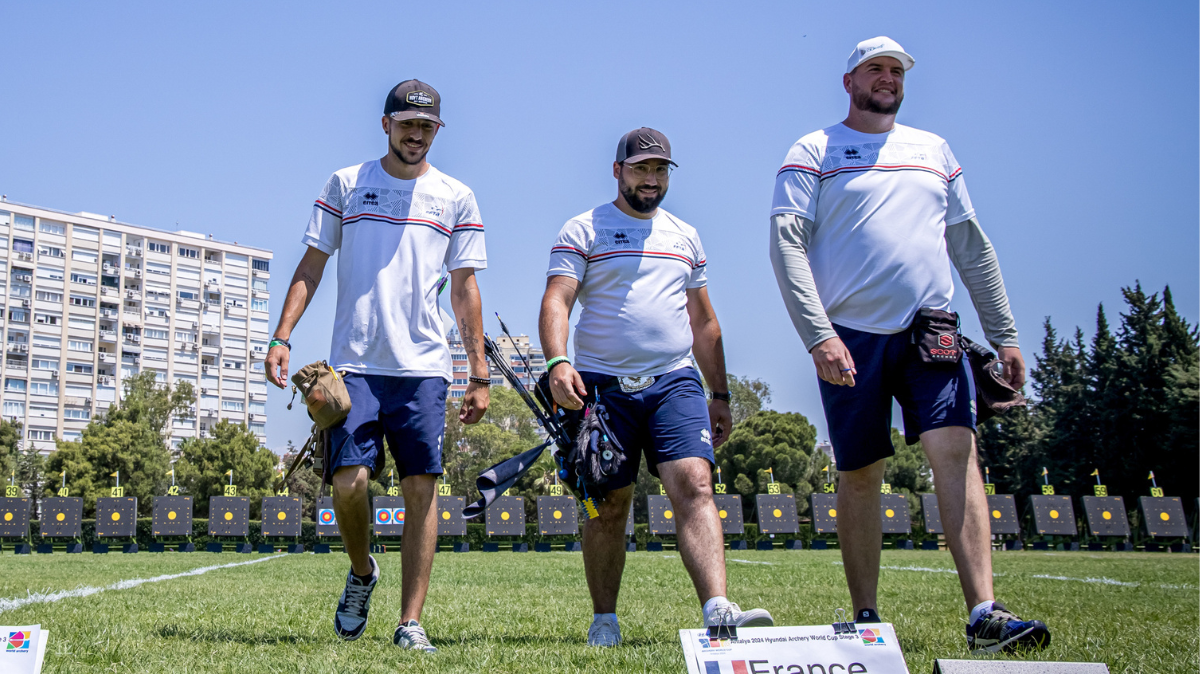 Coupe du monde de Tir à l'arc : L'équipe de France masculine en arc à poulies se pare de bronze à Antalya